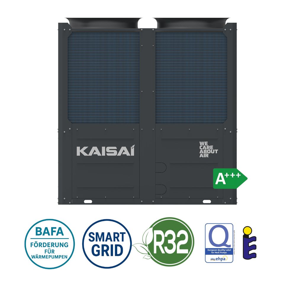 Monoblock Wärmepumpe 75 kW Arctic Power KCHP-SU75-06RN8L