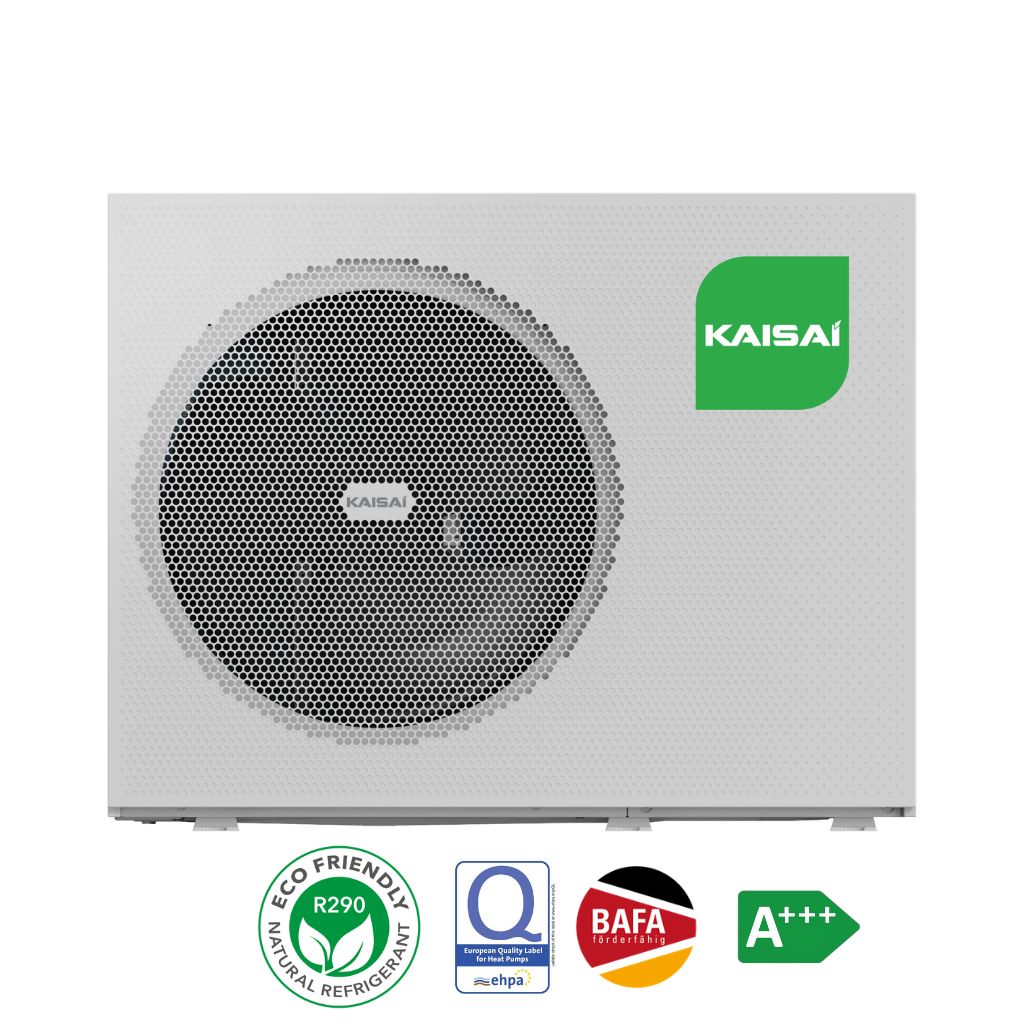 Kaisai Monoblock Wärmepumpe R290 – 8 kW – KHON-08PMA1