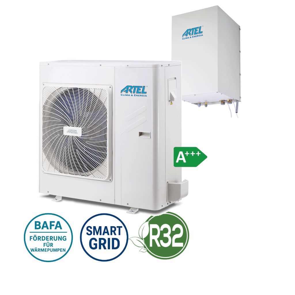 Artel Split Wärmepumpe 12 kW - SHPA12RP24