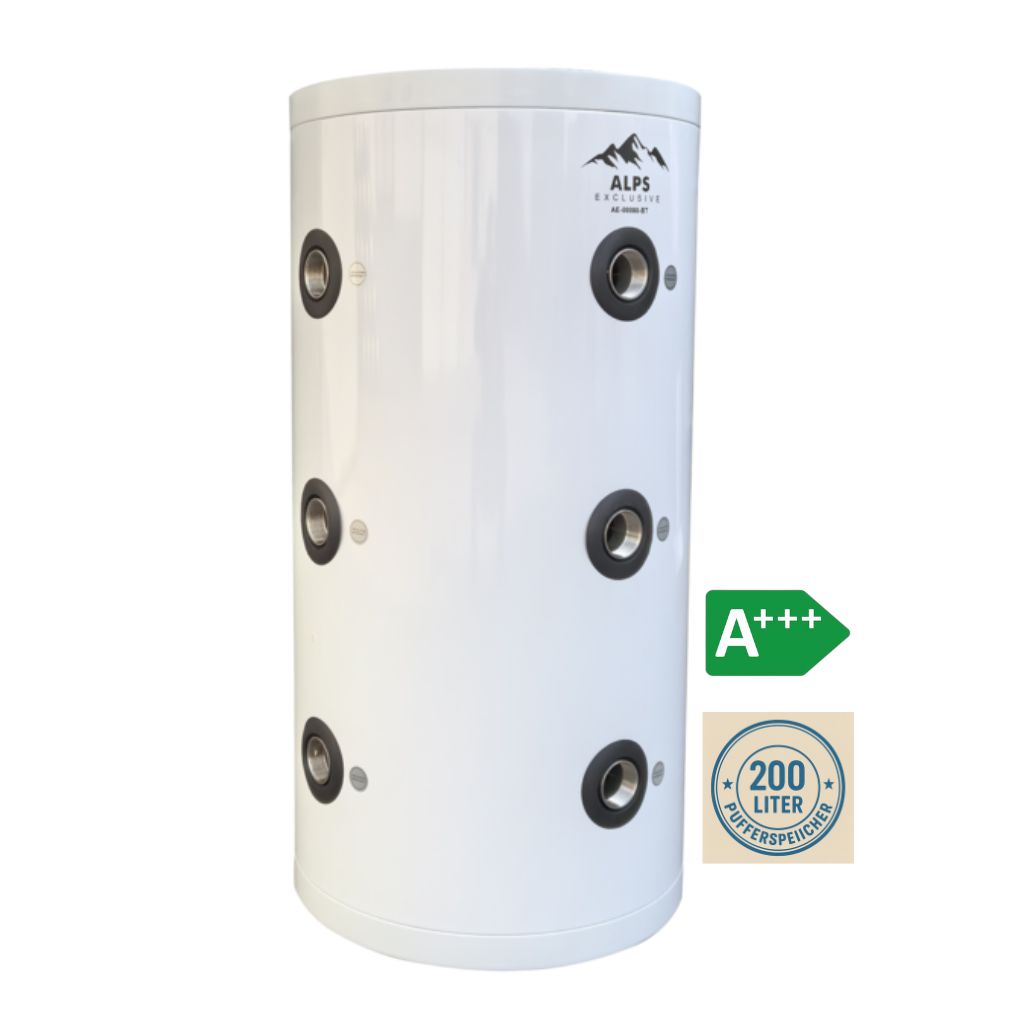 Pufferspeicher 200 Liter ALPS EXCLUSIVE AE-00200-BT(V2)